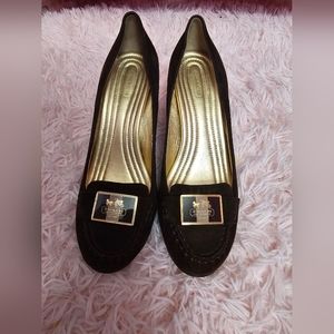 Brown Coach heels